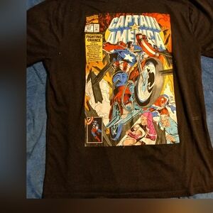 Marvel Black Graphic‎ Blk. Tee. SzLarge